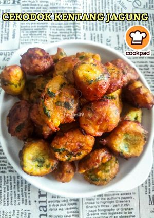 Gambar Cekodok Kentang Jagung