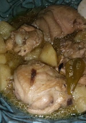 Foto resep Opor ayam kentang