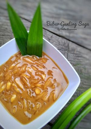 Foto resep Bubur Gunting Sagu