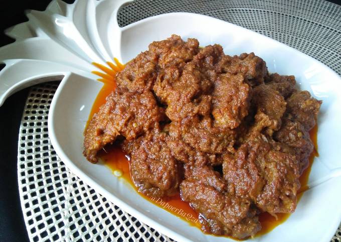 Cara Gampang Menyajikan Rendang yang Lezat Sekali