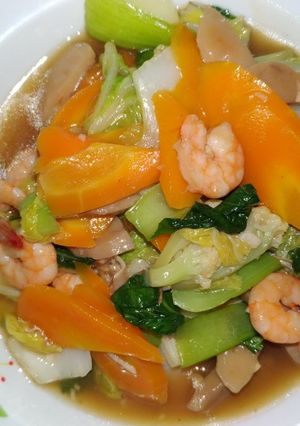 Foto resep Capcay Udang
