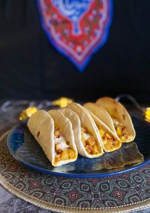 صورة لوصفة سندويشات تاكو 🌮