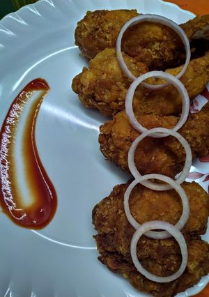 ফ্রাইড চিকেন (fried chicken recipe in Bengali) রেসিপির প্রধান ছবি