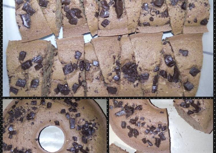 Bolu coklat panggang lembutt, 2 telur, no butter dn besarr
