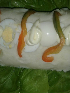 Una foto de Arrollado de papas, con paleta y huevos duros 😃