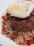 Mie Abang Adek ala coba-coba