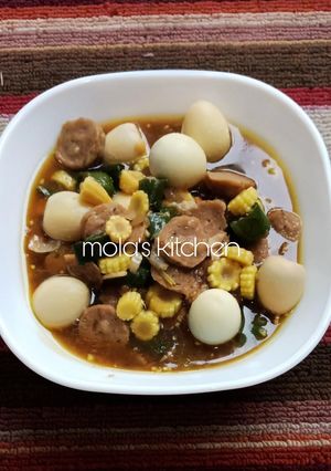 Foto resep Tumis putren puyuh bakso saus terriyaki