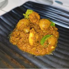 Prawn & Mushroom Xacuti A picture of Prawn & Mushroom Xacuti.