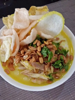 Foto resep Bubur Ayam Kuah Kuning