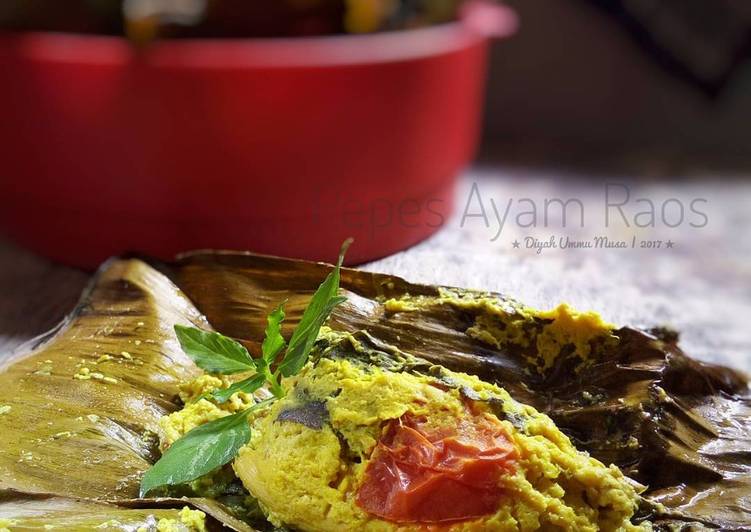 Pepes Ayam Raos