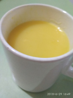 Una foto de Crema de naranja