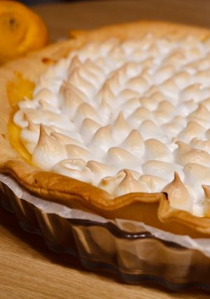 Une photo de Tarte au citron meringuée