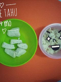 Foto resep Puree tahu putih (MPASI 6+ MO)