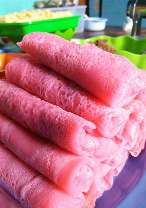 Foto resep Dadar gulung pinky (isi alpukat) 😍😍