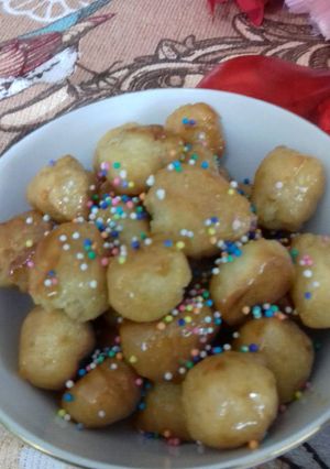 Una foto de Struffoli