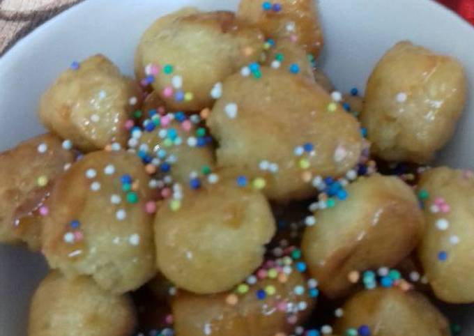 Struffoli Receta De Nilia_Cookpad- Cookpad