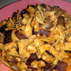 Tempe Teri Terong sambal merah রেসিপির প্রধান ছবি