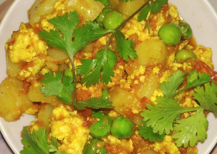 How to Prepare Yummy Matar paneer bhurji