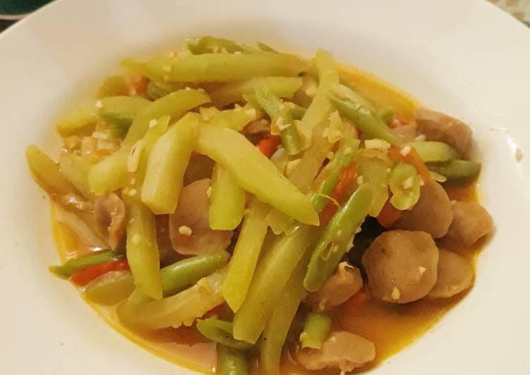 Resep Tumis labu siam Lezat