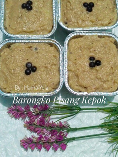 Foto resep Barongko Pisang Kepok