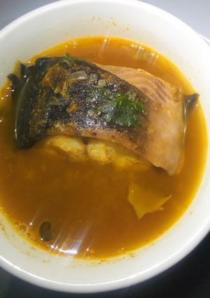 A picture of Fish pepper soup.