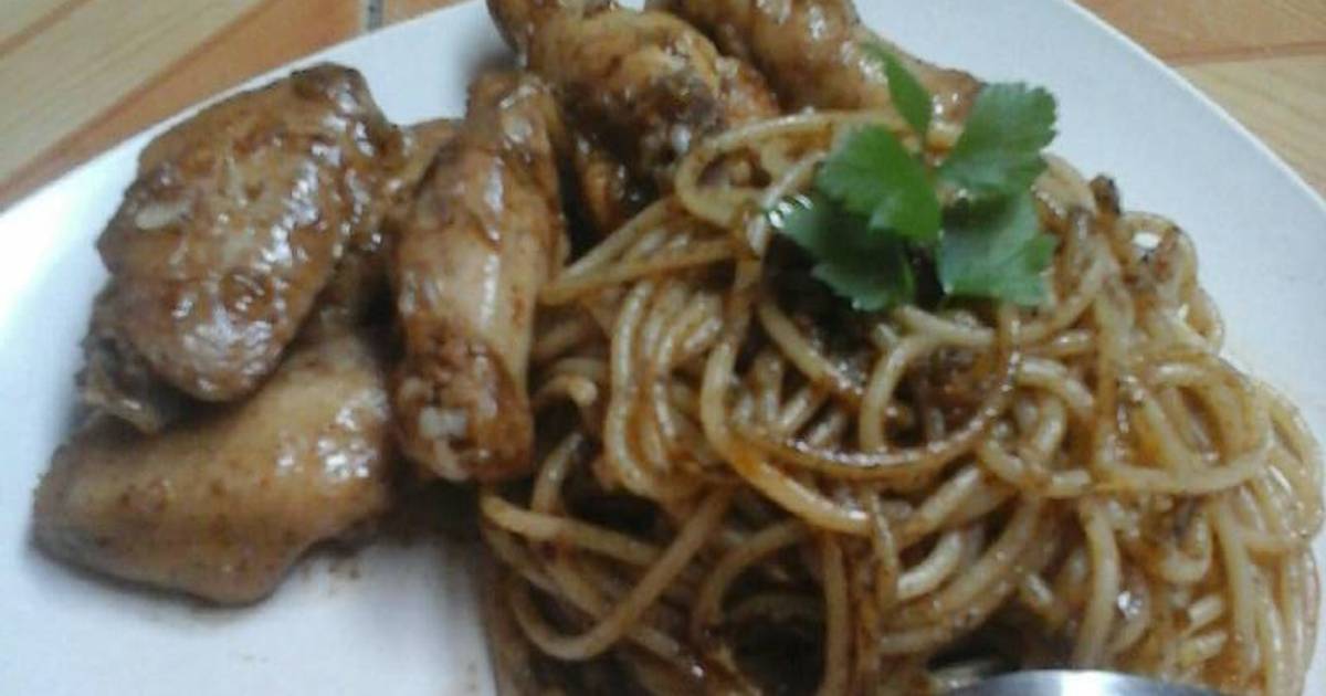 Resep Spaghetti Lada  Hitam  oleh Dyah Hesti Maulinda Cookpad