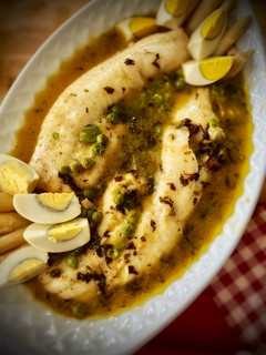Una foto de Merluza en salsa verde