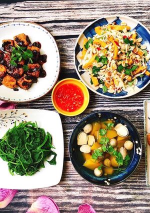 Hình của món Mâm Cơm Chay #2.