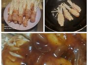 Gambar ayam enoki