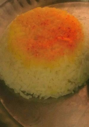 عکسی از دستور چلوی ساده