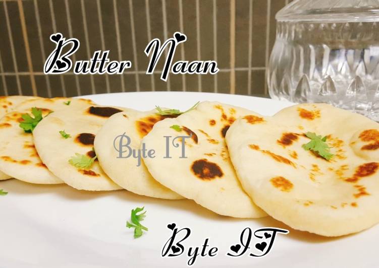 Steps to Prepare Any-night-of-the-week Butter naan