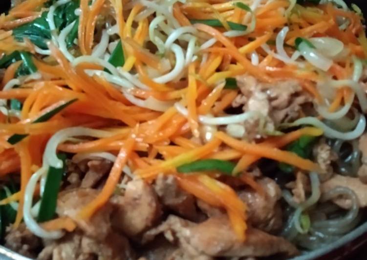 Resep Bihun ala Korea Japchae yang Enak