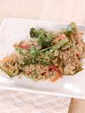 Salteado de quinoa y vegetales - Quick Quinoa & Rice Cooker |Lékué