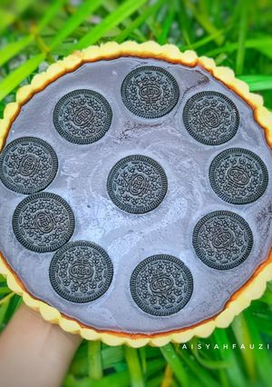 Foto resep Pie Puding Coklat Oreo Teflon