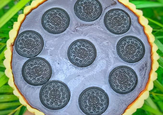 Pie Puding Coklat Oreo Teflon