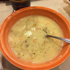 A picture of Potato Cheese Soup.