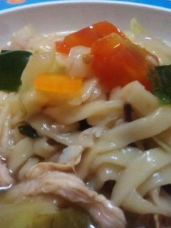 Foto resep Noodle Soup Meet Native Chicken