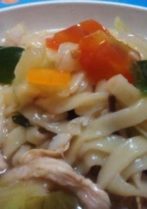 Foto resep Noodle Soup Meet Native Chicken