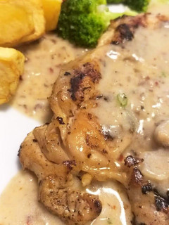 Foto resep Grilled Chicken With Mushroom Sauce