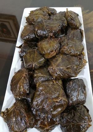 عکسی از دستور دلمه به روش خودم پز با رب انار 😋😋
