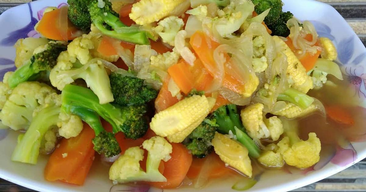 Resep Tumis sayuran favorit oleh Ugi - Cookpad