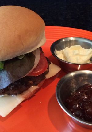 Una foto de Hamburguesa de Carne