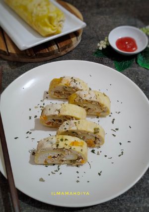 Foto resep 195. Rolade Tahu isi Ayam Saos Barbeque