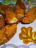 মুড়ির এগ ডেভিল (murir egg devil recipe in Bengali)