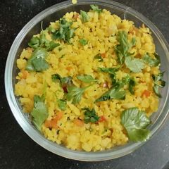 A picture of Mix veg poha.