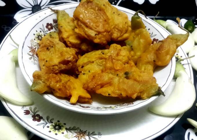 How to Make Quick Bok Phool Bhaja/Agati Flowers Fritters