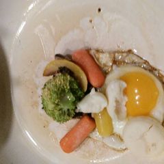 A picture of Egg pizza.