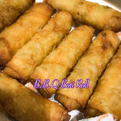 BBQ Boti Roll (How to Fold a Roll in perfectly) A picture of BBQ Boti Roll (How to Fold a Roll in perfectly).