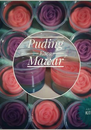 Foto resep Puding kaca Mawar Cup