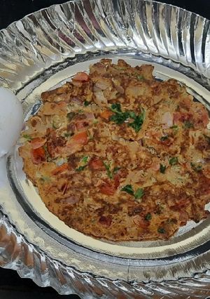 A picture of Egg omelette.